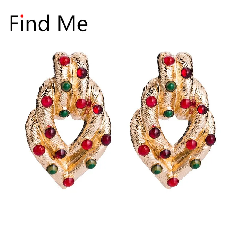 Женские серьги подвески Find Me роскошные из сплава с геометрическим глазурью опт