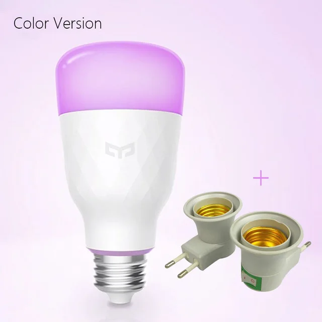 Обновленная версия Xiaomi Yeelight умная Светодиодная лампа E27 10 Вт 800 лм WIFI для