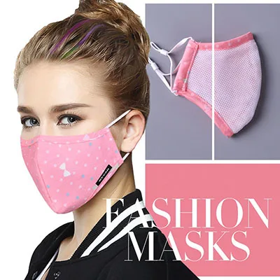 Woman-Butterfly pink Анти PM2.5 Тканевая маска для лица корейский стиль маска на рот против пыли рот маска Активированный уголь фильтр рот Муфельная маска - Цвет: Woman-Butterfly pink