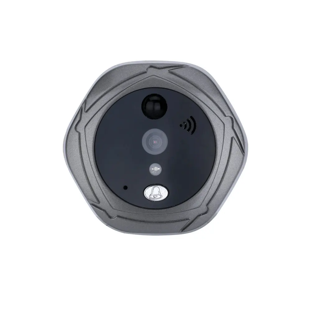 HD 7 дюймов Wifi умный глазок видео дверной звонок PIR Обнаружение движения 720P HD камера ночного видения приложение управление для iOS Android