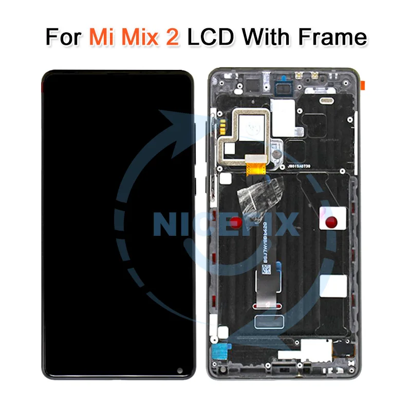 5.99&quotIPS Display For XIAOMI Mix 2/MI LCD Touch Screen Digitizer with frame Snapdragon 835 MI MIX 2 MIX2 lcd Assembly|lcd screen display|lcd