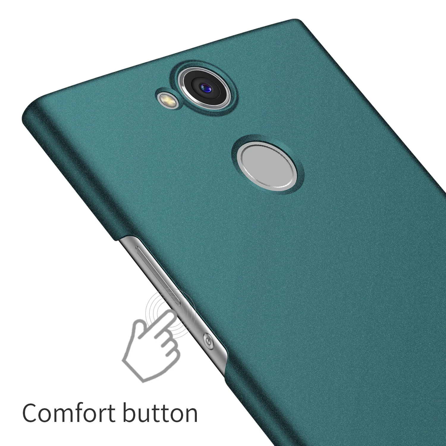 Для Sony Xperia XA2 XA3 Ультра чехол ультратонкий минималистичный тонкий защитный для