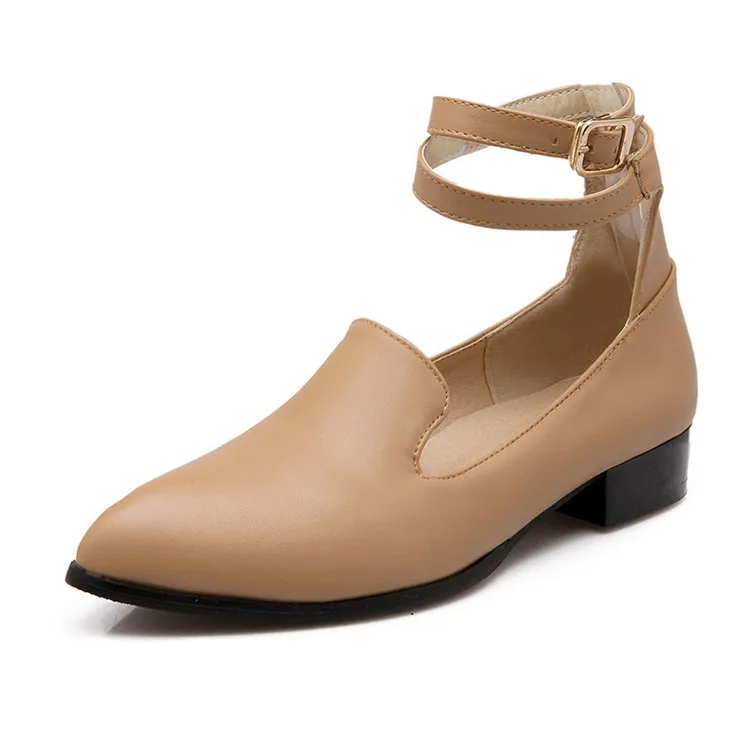 2016 г. Модные весенне осенние туфли гладиаторы женская обувь большие размеры 34 51