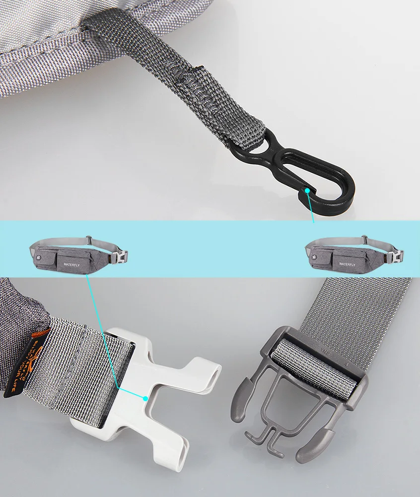 Новая поясная спортивная сумка водонепроницаемые сумки для бега Кошелек Чехол