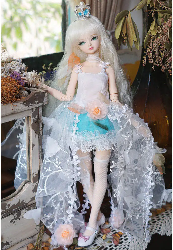 like the picture 1/4 BJD Blyth кукольные № 10 волосы цвета блонд для наращивания механическое соединение тела с косметикой, включая кожу головы, глаза, одежда reborn для девочек ледяное - Цвет: like the picture
