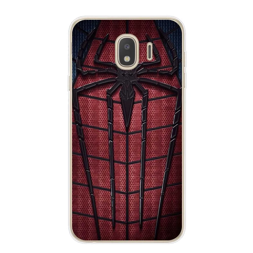 Marvel DC Comics Iron Man Spider-Man joker Batman Cover Phone Case for Samsung J3 J5 J7 16 J4 J6 Plus Note 8 9 10 Pro