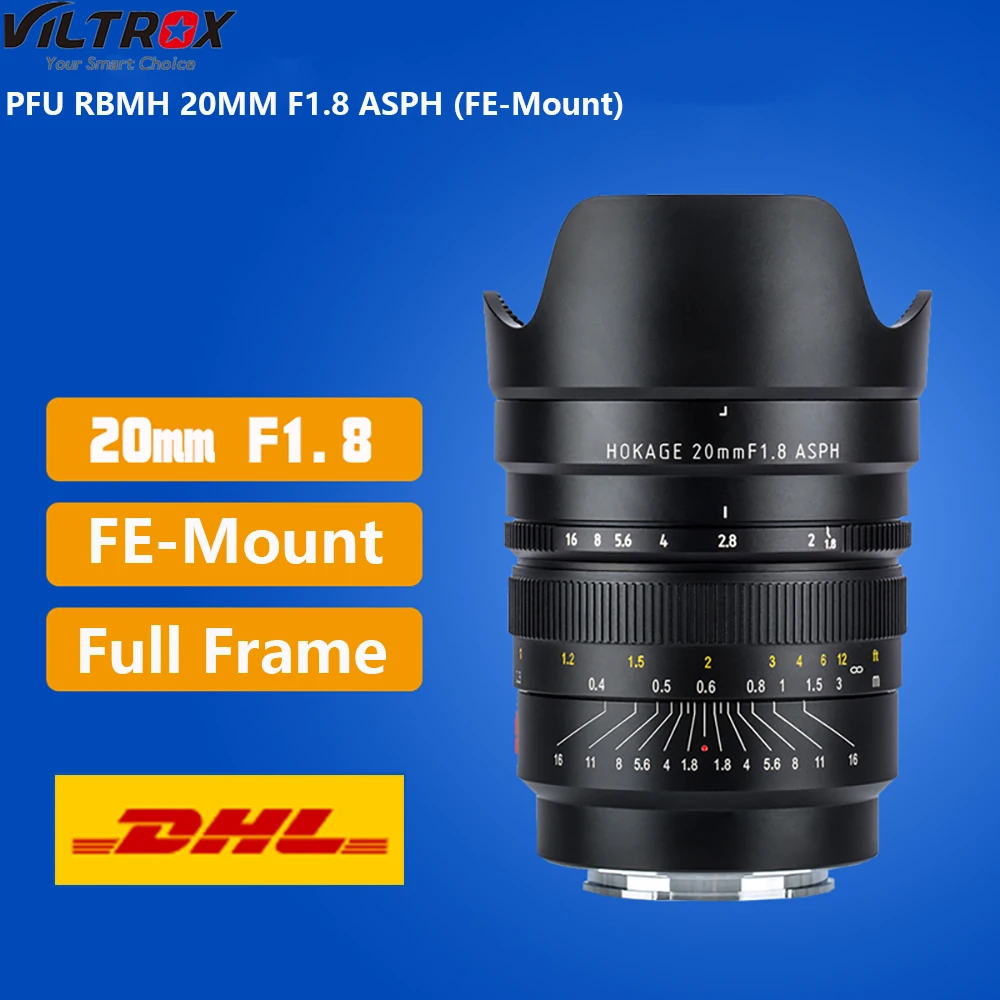 VILTROX 20 мм-85 мм f/1,8 линзы AS ED UMC широкоугольный объектив с фиксированным фокусом F1.8 объектив для камеры sony FE-Mount Fujifilm FX-Mount объектив