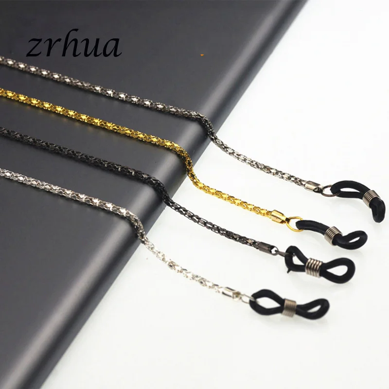 Цепочка для очков золотистая/серебристая подвеска шнур держатель шейный ремешок