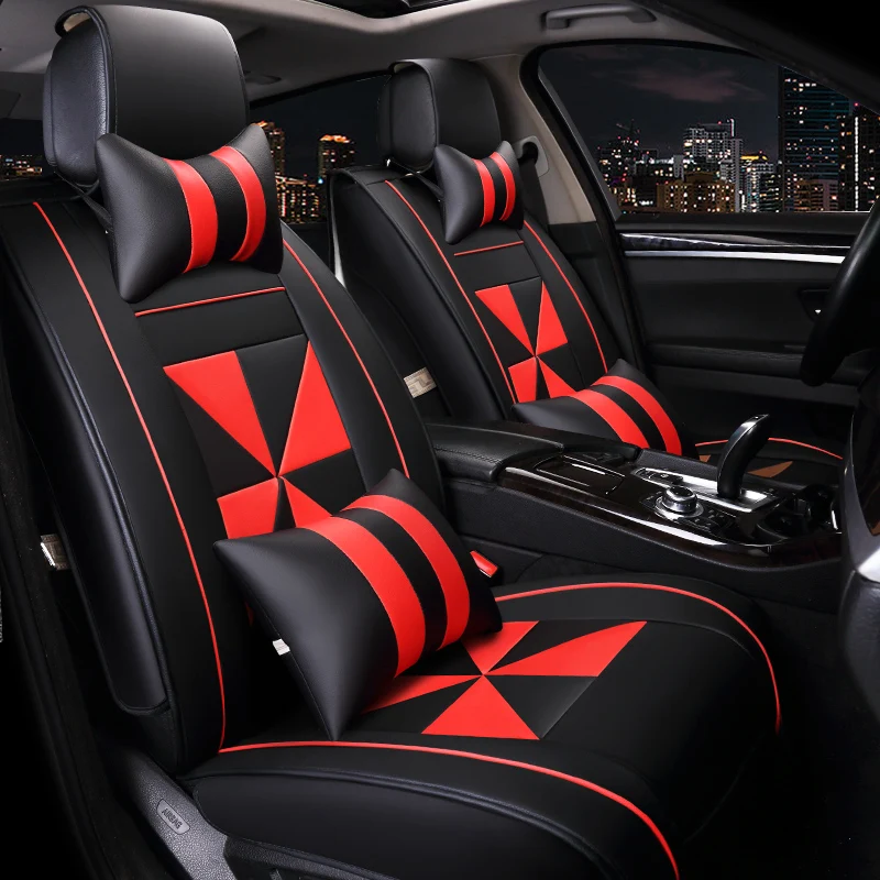 Сиденья для Honda подходит для CIVIC Accord идеально подходит для Suzuki Swift/Suzuki sx4 Fiat Punto Защитные чехлы для сидений, сшитые специально для Toyota corolla rav4 chr yaris Crown Camry avensis vectra c