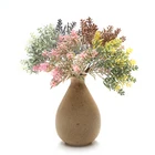 Искусственный цветок лаванды, пластиковый букет растений для свадьбы, дома, рождественское украшение, гирлянда сделай сам, скрапбукинг, ремесленный цветок, 6 шт.