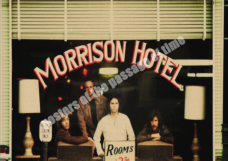ВИНТАЖНЫЙ ПЛАКАТ домашний декор двери Jim Morrison крафт-рок плакат ретро плакат Рок-группа плакат музыкальной звезды настенные картины - Цвет: Многоцветный