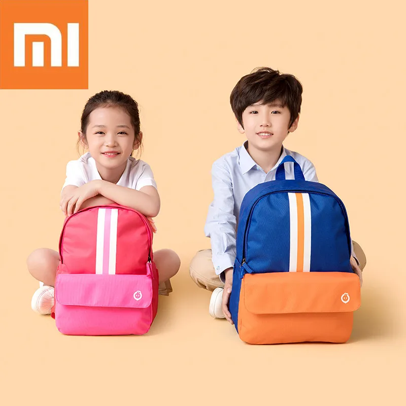 Xiaomi Mijia 8/12L водонепроницаемый детский школьный рюкзак B a g для мальчиков и девочек
