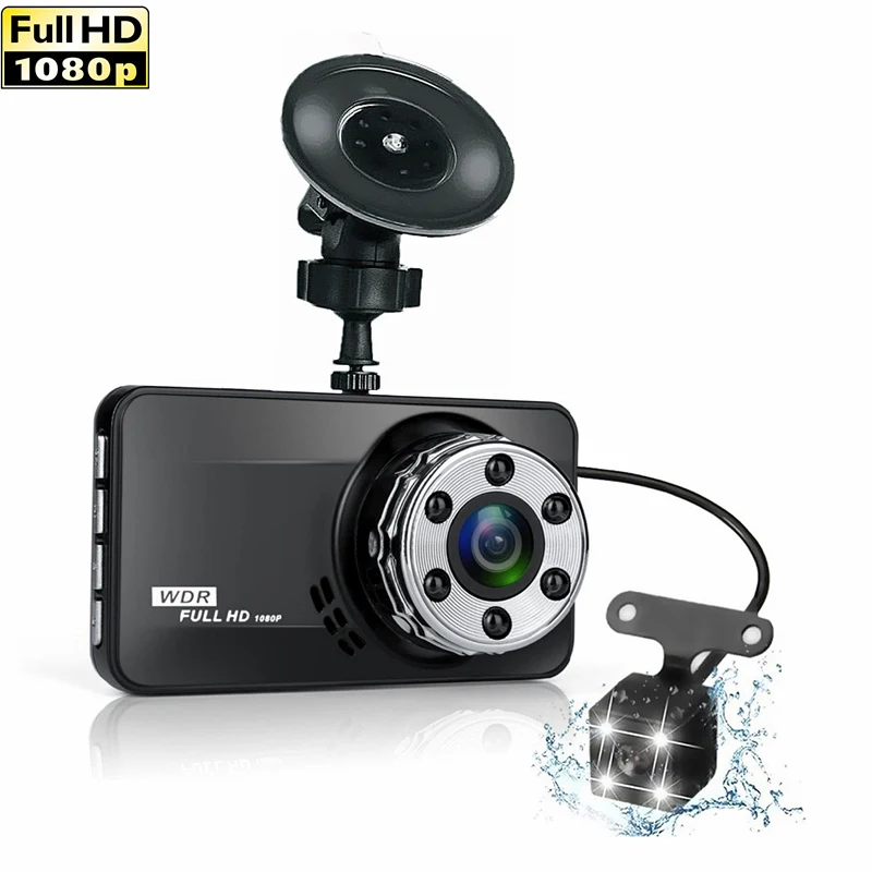 Автомобильный видеорегистратор Goldfox камера 12 МП HD 1080P с широкоугольным