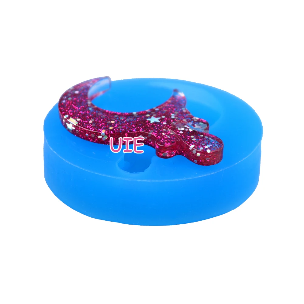 PYL590U 39 1 мм Drippy Luna силиконовая форма-полумесяц Форма Луна помадка Sugarcraft DIY ручная