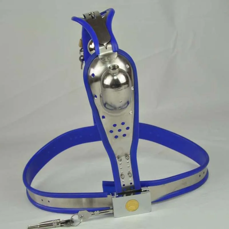 Металлическая Мужская клетка верности Пояс из нержавеющей стали раб одежда БДСМ