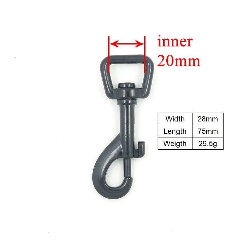 

100sets/lot (metal buckle+adjust buckle+D ring+metal dog clasp/set)20mm handmade dog Collar leash set harness diy accessories