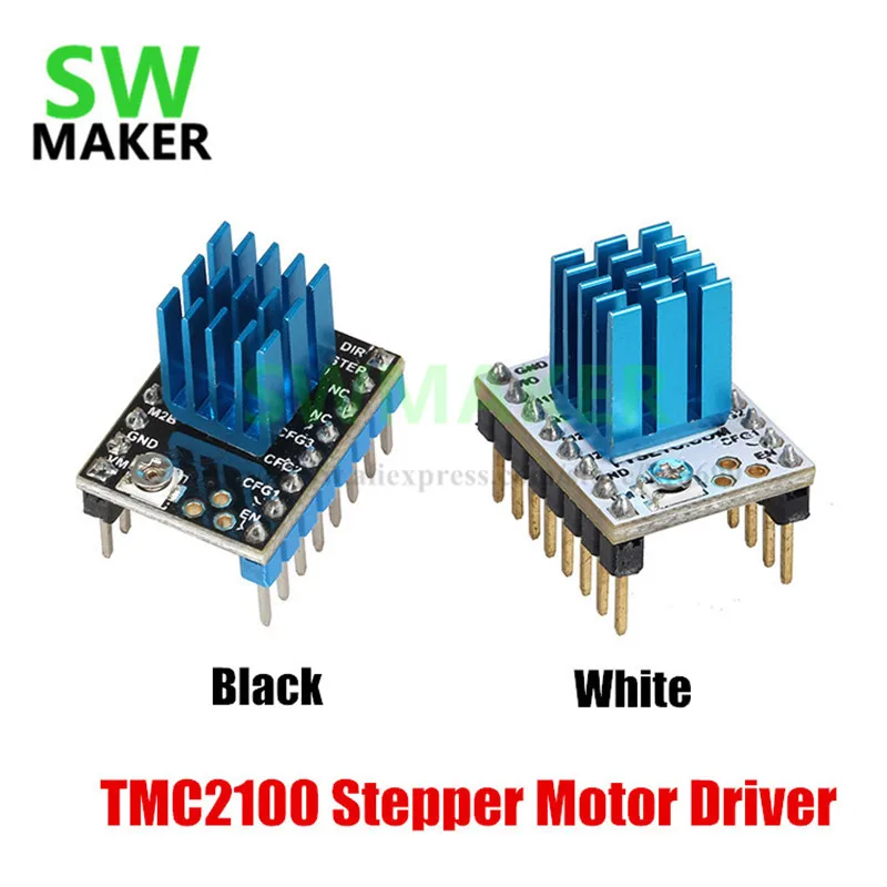 SWMAKER 4 шт./лот MKS TMC2100 Драйвер шагового двигателя 256 разделение Ультра тихий модуль