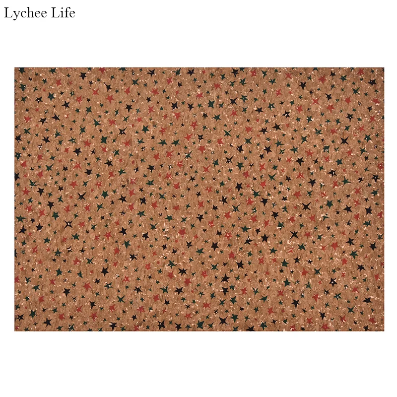 Lychee Life Классическая Handemade мягкая пробковая ткань для рукоделия украшение одежды
