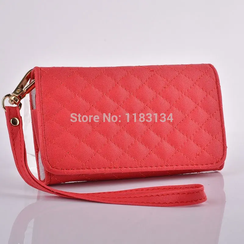 Hot Portable Flip Wallet Leather Case Cover for HTC Desire 400 |