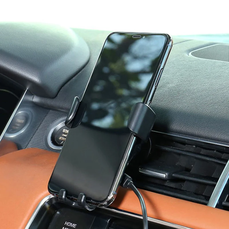 

Arvin Wireless Charger Car Phone Holder For iPhone 8 X XR XS Max Samsung S9 Universal Gravity Fast Wireless Air Vent Mount Stand