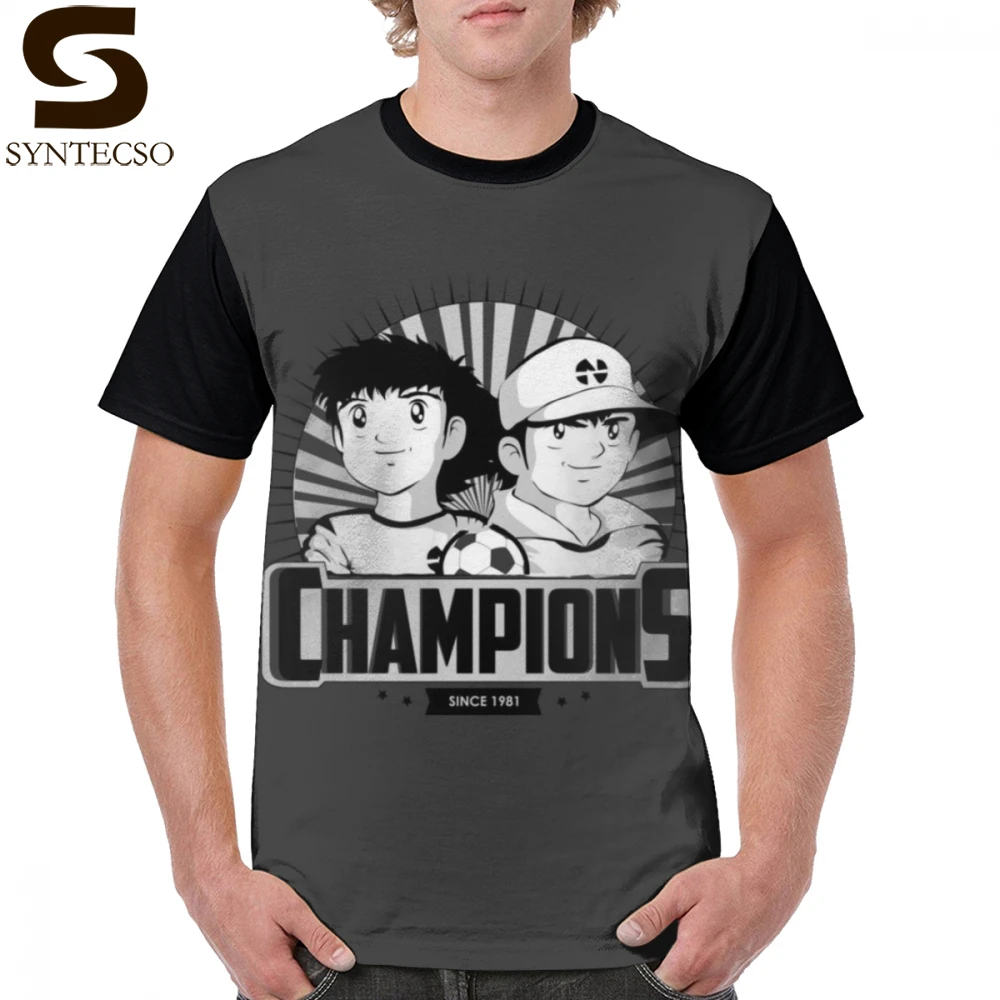 

Tsubasa Captain T Shirt Winner T-Shirt Short Sleeve Classic Graphic Tee Shirt Funny Graphic Polyester Mens Plus size Tshirt