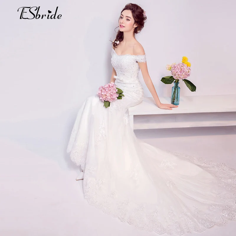 2016 Современная Сексуальная Русалка Стиль V-образным Вырезом Полный Аппликации и