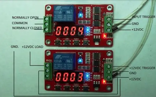 DC 12V Многофункциональный само-замок реле таймер цикла PLC модуль задержки