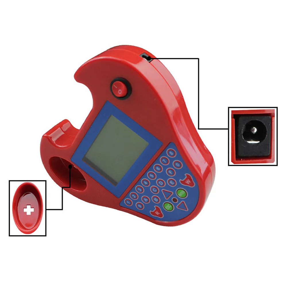 Смарт Zed Bull Mini ключевой программист чипа Cloner мини zed бык V508 черный красный Цвет 500