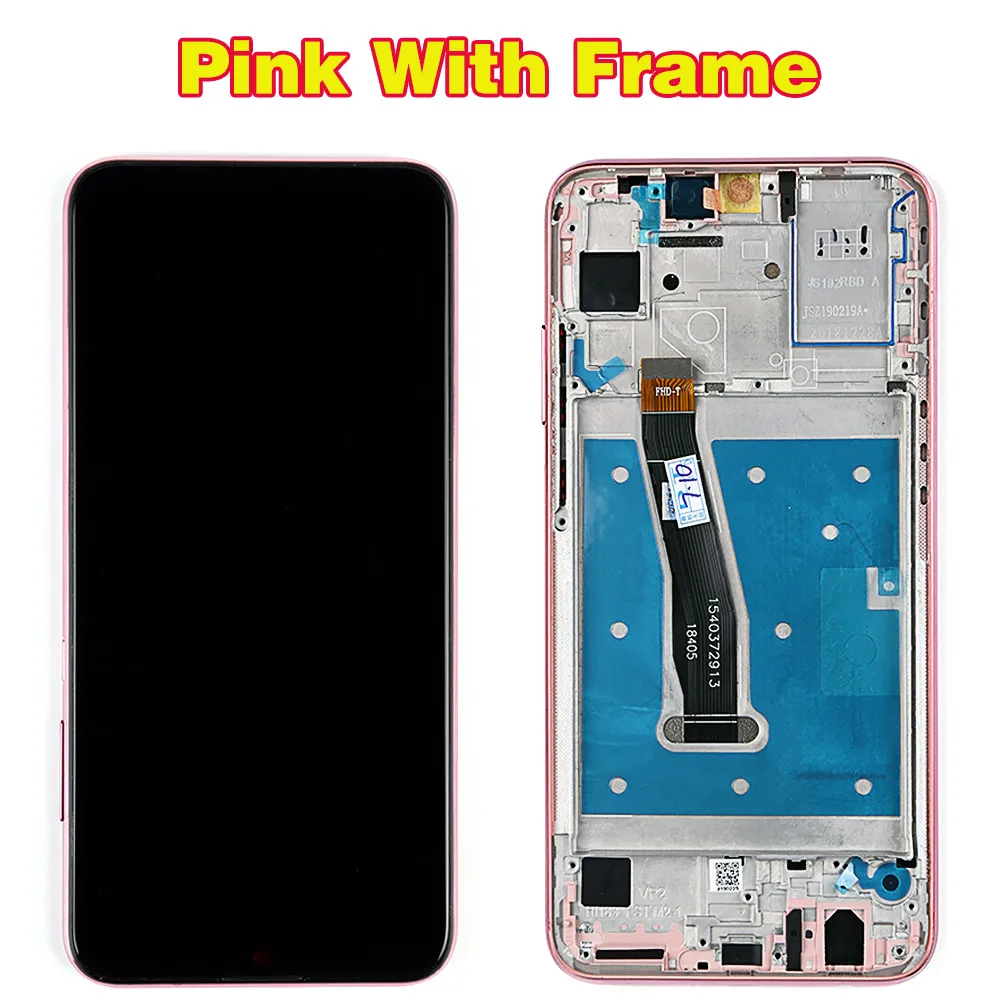 Pink And Frame Vancca ЖК-дисплей для huawei Honor 10 Lite сенсорный экран Олеофобное Покрытие дигитайзер сборка 10 сенсорная Рамка стеклянная пленка инструменты - Цвет: Pink And Frame