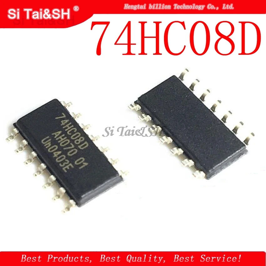 10 шт./лот 74HC08 74HC08D SN74HC08DR SOP14 SN74HC08D HC08 | Электронные компоненты и принадлежности
