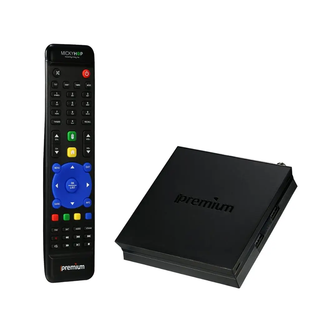 ТВ приставка IPremium I7 OT на Android спутниковый ресивер MICKYHOP OS DreamIPTV беспроводная смарт
