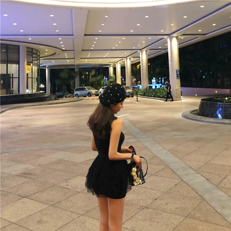 Женское вечернее платье WHITNEY WANG кружевное многослойное в стиле пэчворк весна