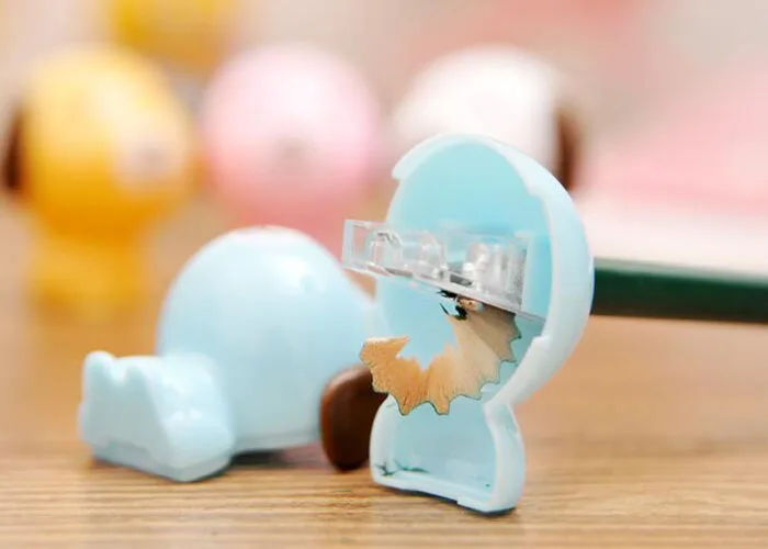 Лидер продаж года Топ Мода стандартный> 6 лет Kawaii собака карандаш для точилка резак ножи рекламный подарок канцелярские