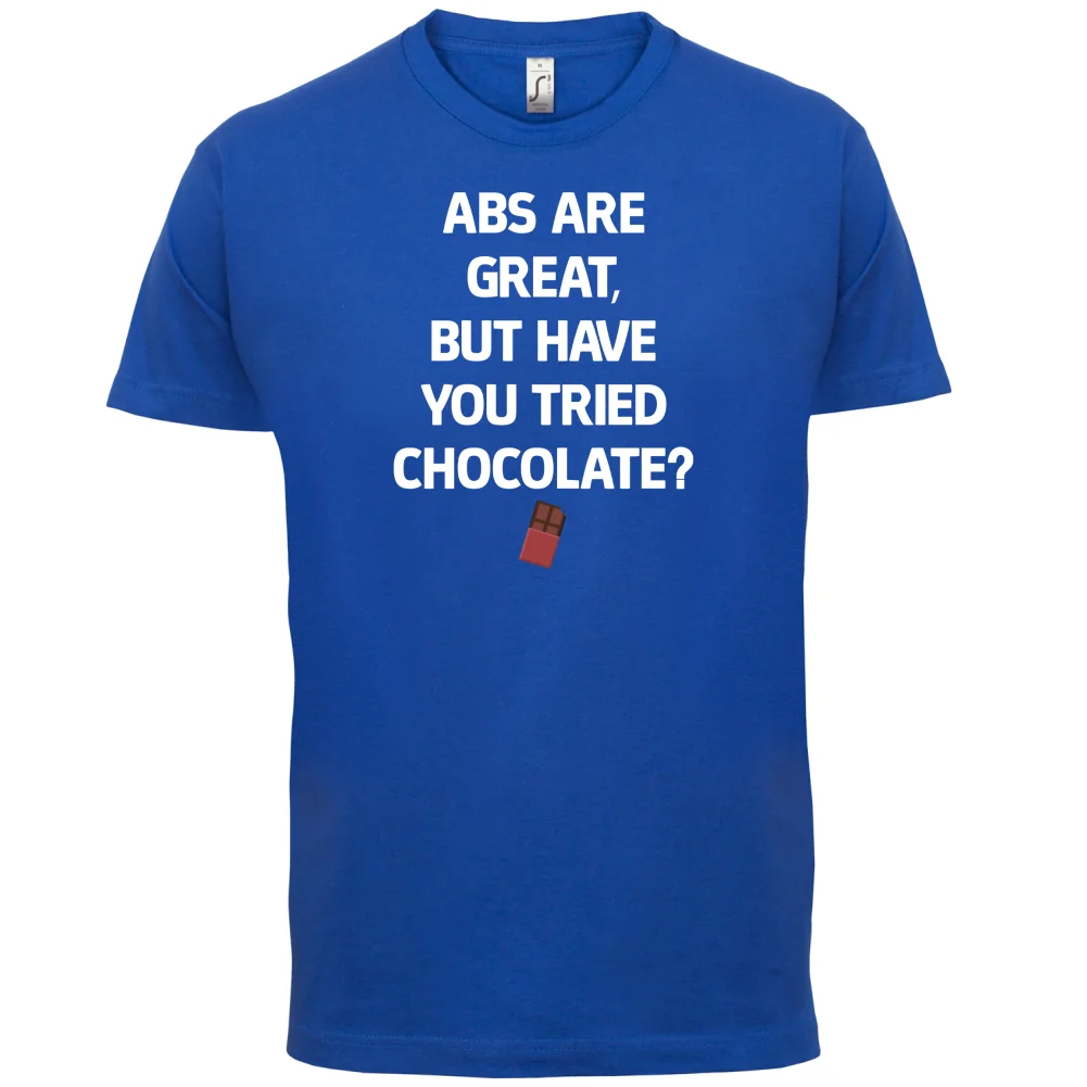 Abs отличный шоколадная Мужская футболка забавная/Диета/GymER здоровая с принтом
