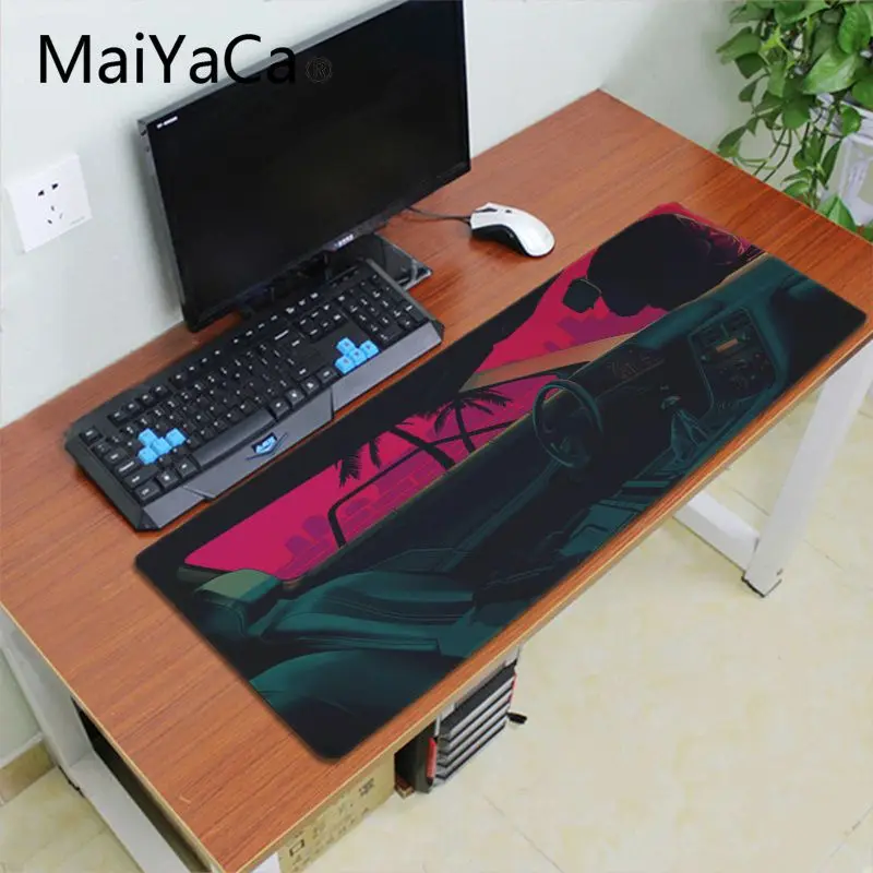 Maiyaca Нескользящая компьютерная Горячая линия Игры в Майами игровые коврики