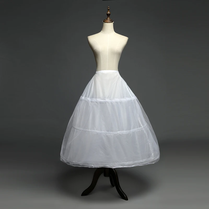 Женская Нижняя юбка с 3 кольцами для свадебного платья свадебные аксессуары