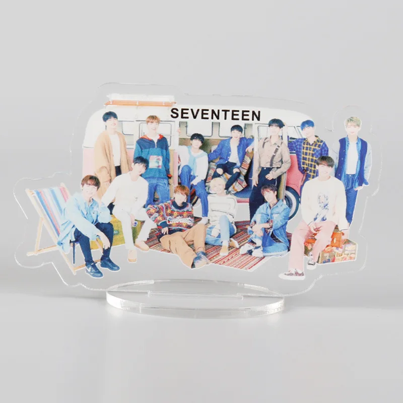 [MYKPOP] бродячие Детские стоячие модолы популярный прозрачный акриловый кумир