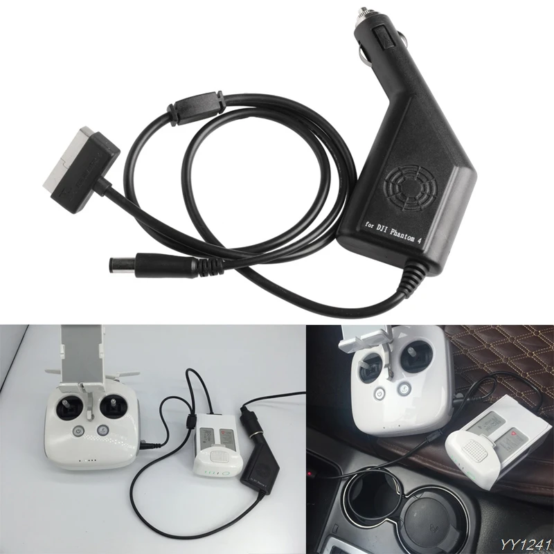 Автомобильное зарядное устройство 17 5 V 4A 70 W для DJI Phantom 4 Профессиональный