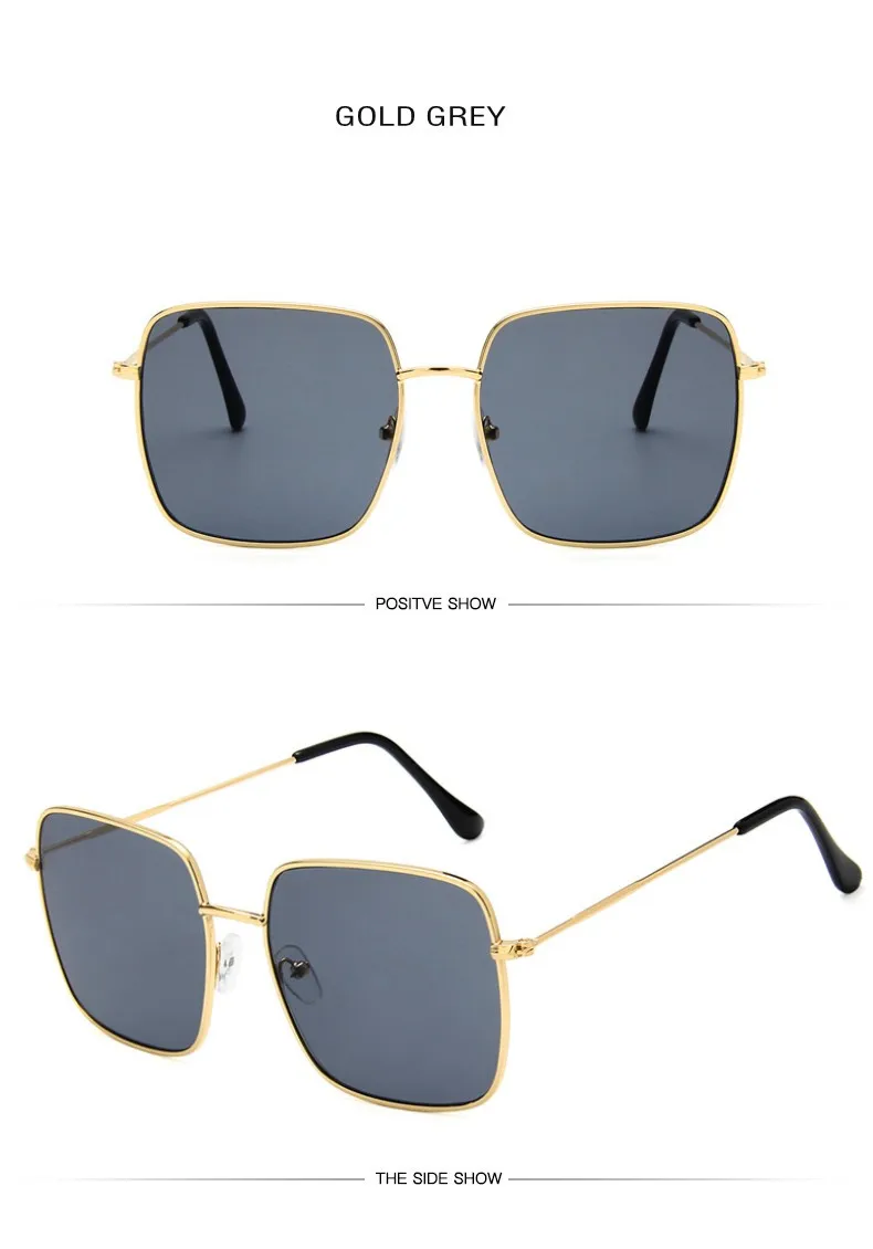 Retro Alloy Square Frame Eyeglasses Women Brand Clear Glasses Myopia Men Reading Computer Goggles Transparent Shades