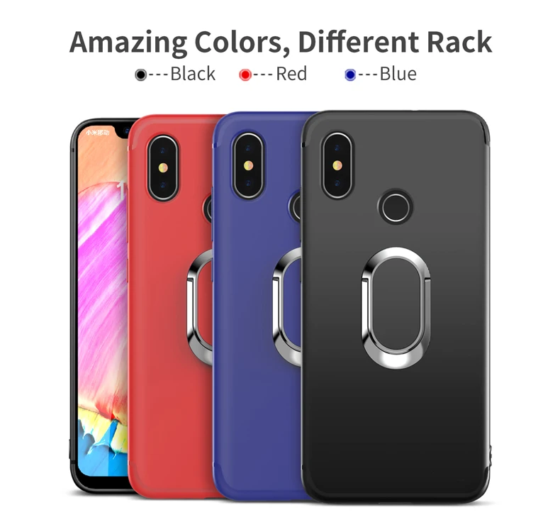 Чехол mi 6 для Xiaomi mi 8 SE Shell mi 8 mi 6 с кольцом на палец магнетизм держатель для телефона задняя крышка для Xiaomi mi 8 Coque