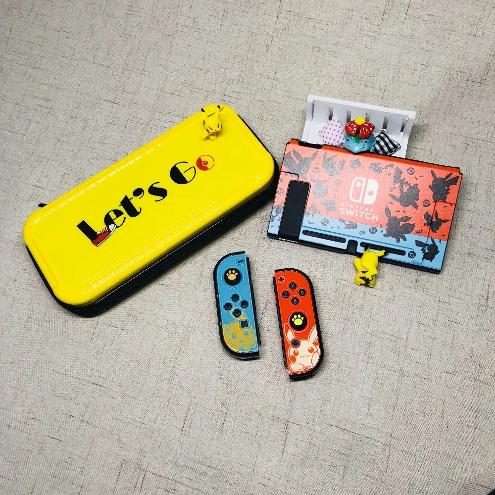 Для Nintendo Switch Console сумка для хранения упаковки игра Let's go Pika Eevee NS Switch дорожный держатель Чехол Сумочка чехол