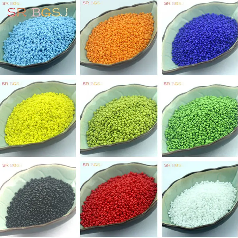 Free Shipping Wholesale Jewelry Making DIY Czech Glass Round Loose Seed Bail Beads 2mm 50g|beads 2mm|beads free shippingbead wholesale |