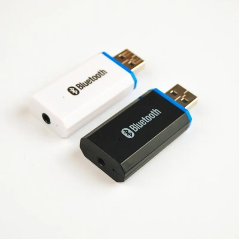 New!!Portable 3.5mm AUX Dongle USB Wireless Bluetooth Car Kit Music Audio Receiver Adapter A2DP with Cable for Speakers | Автомобили и