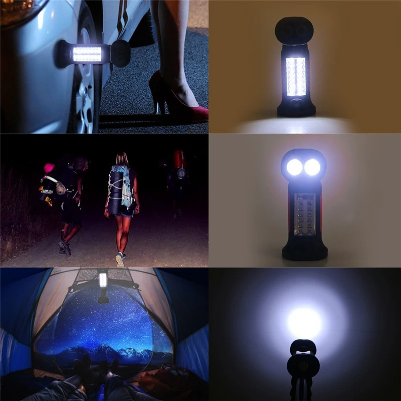 Портативный светодиодный светильник для кемпинга с поворотом на 360 градусов |