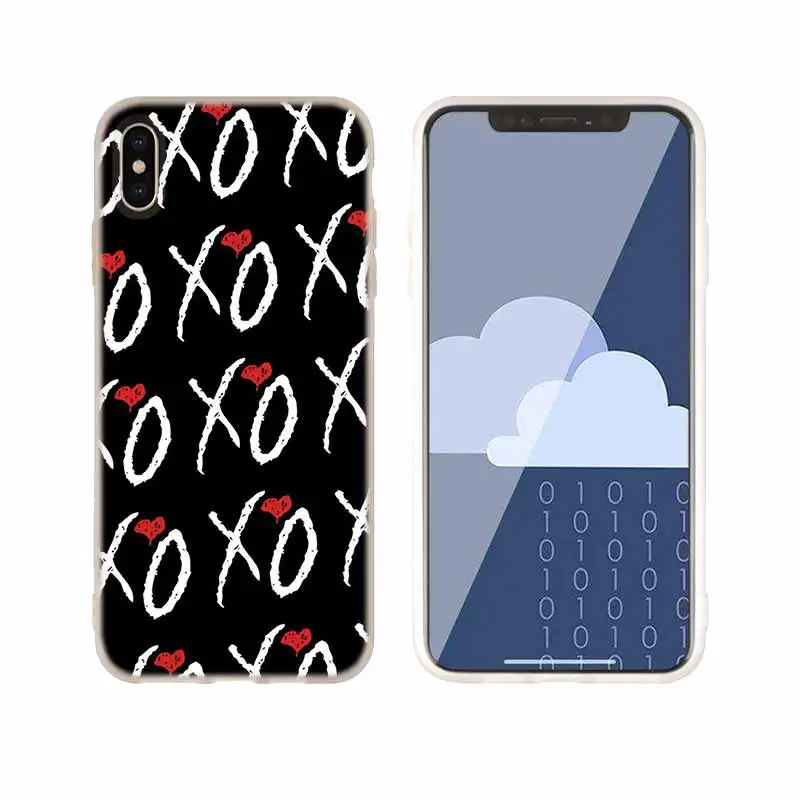 Чехлы, силиконовый мягкий чехол для iPhone 11 Pro X XS Max XR 6 6S 7 8 Plus 5 4S SE, высокое качество, логотип Weeknd XO - Цвет: as the picture 11