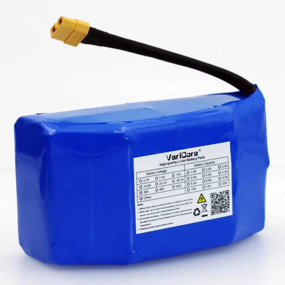 VariCore 36V 4.4Ah 4400mah Высокая дренажная 2 колесный электрический скутер