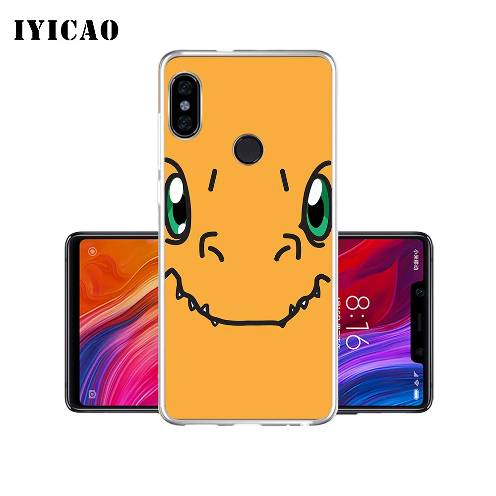 IYICAO Digimon Adventure Мягкий силиконовый чехол для телефона Xiaomi Mi 9 8 SE 6 A1 A2 Lite F1 MIX2S MIX3 TPU |