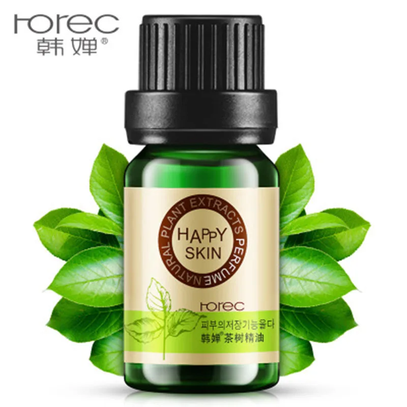 

HOREC 10ml/pcs Tea Tree Compound Essential Oil Shrink Pores Removal Blackhead Acne Face Care Moisturizing Nourish Essential Oil