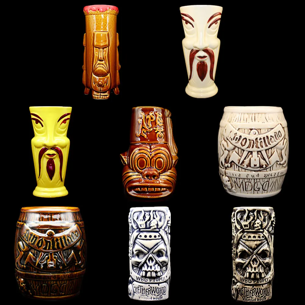 Tiki bar tiki кружка keller гавайский коктейль стеклянные мартини керамические
