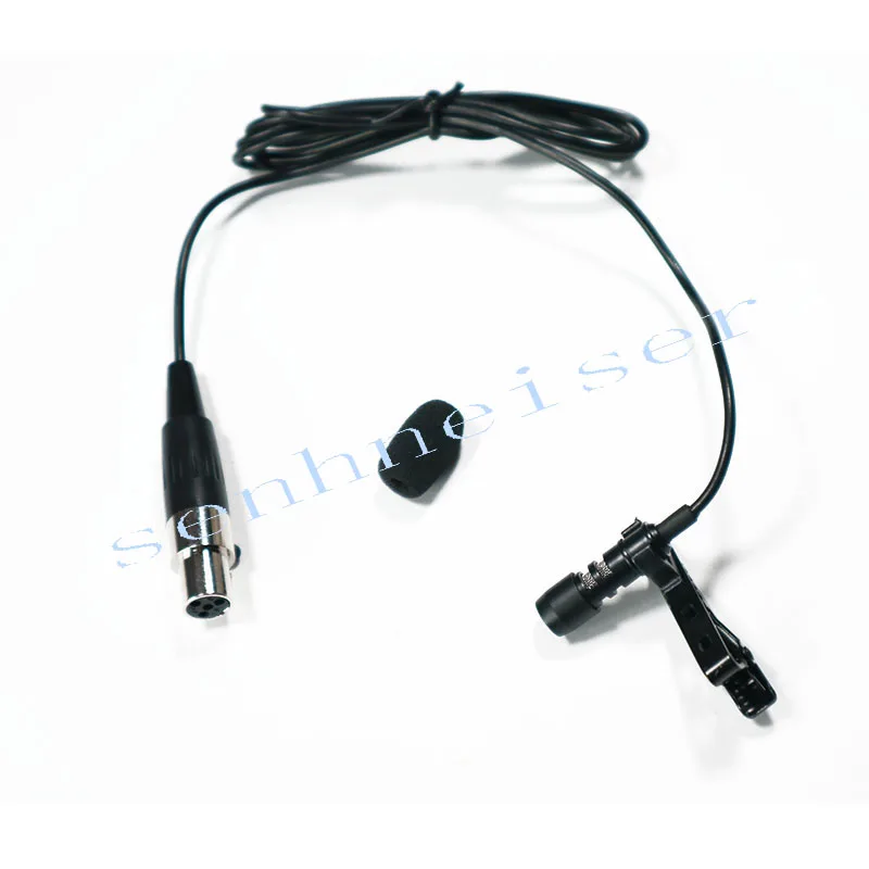 Professional Lapella Mini Condenser Microphone 4Pin Clip Mic for Shure Bodypack mini 4 Pin XLR TA4F | Электроника